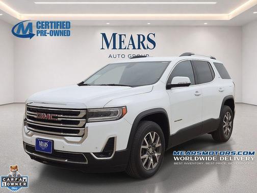 Summit White 2023 GMC Acadia AWD SLT