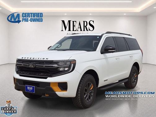STAR WHITE MET TRI-COAT 2025 Ford Expedition Tremor