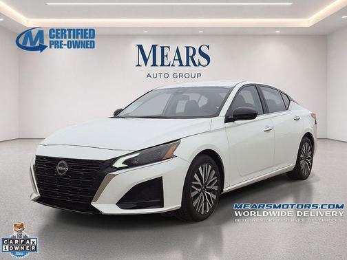 Glacier White 2025 Nissan Altima 2.5 SV