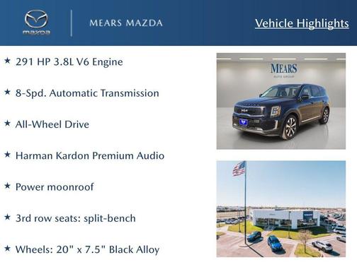 2022 Kia Telluride SX