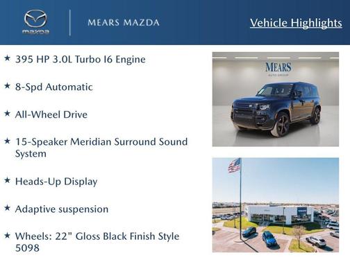 2023 Land Rover Defender 110 X