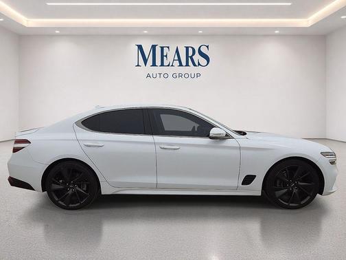 Alta White 2023 Genesis G70 2.0T RWD