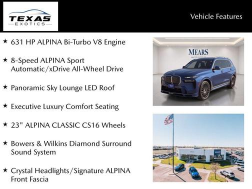 ALPINA Blue Metallic 2024 BMW ALPINA XB7 ALPINA XB7