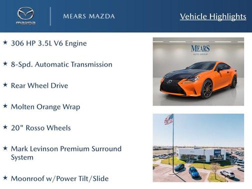 2015 Lexus RC 350 Base