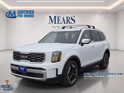 Glacial White Pearl 2025 Kia Telluride S