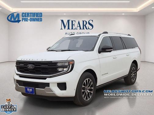 OXFORD WHITE 2025 Ford Expedition Max Platinum