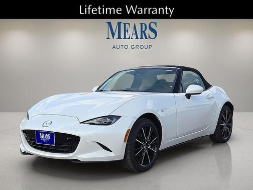 Snowflake White Pearl Mica 2026 Mazda MX-5 Miata Grand Touring
