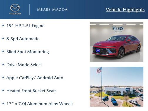 2025 Hyundai SONATA SEL