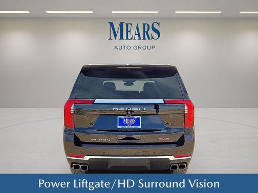 Onyx Black 2025 GMC Yukon Denali