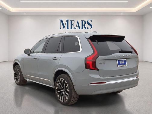 Vapour Grey Metallic 2026 Volvo XC90 Plus, B6 AWD Gas (mild hybrid), Gasoline, Bright, 7 Seats