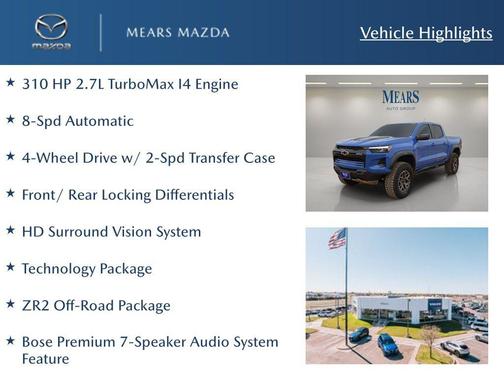 2026 Chevrolet Colorado ZR2