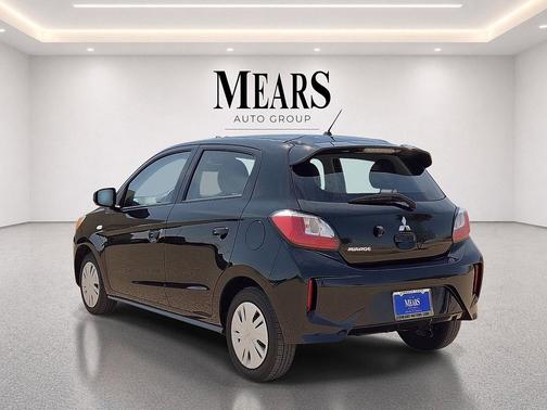 Jet Black Metallic 2024 Mitsubishi Mirage ES