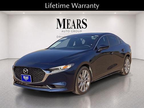 Deep Crystal Blue Mica 2026 Mazda Mazda3 FWD w/Preferred Package