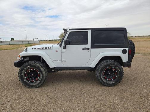 Bright White Clearcoat 2015 Jeep Wrangler Rubicon