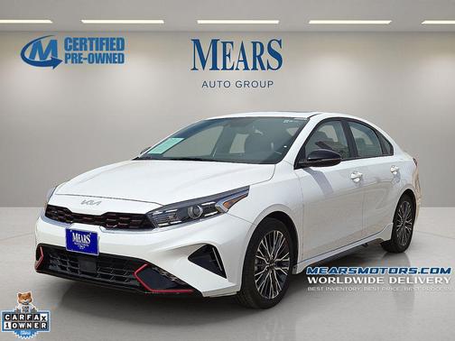 Snow White Pearl 2023 Kia Forte GT-Line