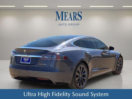 Gray 2020 Tesla Model S Performance