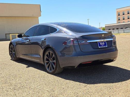 Gray 2020 Tesla Model S Performance