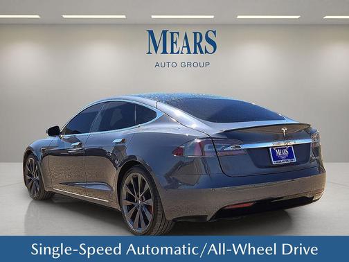 Gray 2020 Tesla Model S Performance