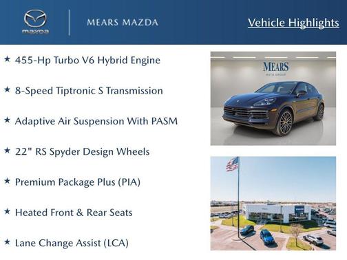 2022 Porsche Cayenne Cayenne E-Hybrid