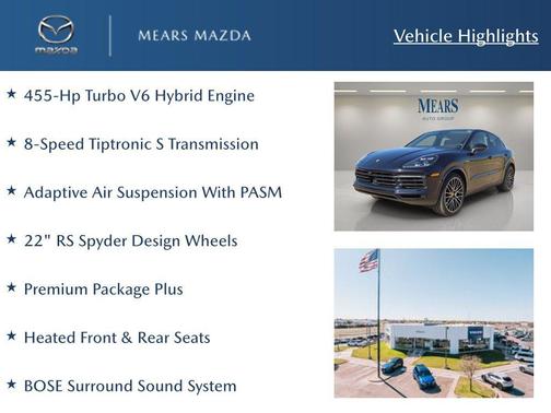 2022 Porsche Cayenne Cayenne E-Hybrid