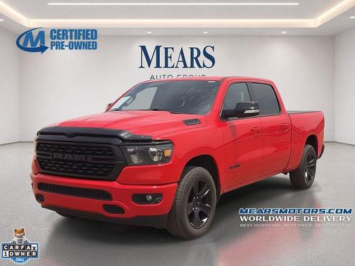 Flame Red Clearcoat 2022 RAM 1500 Big Horn/Lone Star