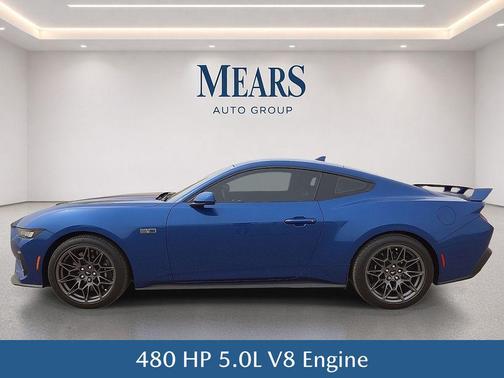 ATLAS BLUE METALLIC 2024 Ford Mustang GT Premium