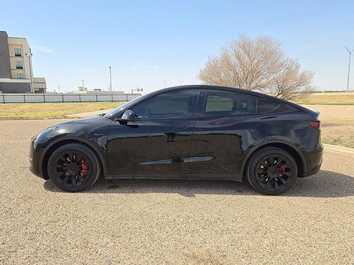 Solid Black 2023 Tesla Model Y Long Range Dual Motor All-Wheel Drive