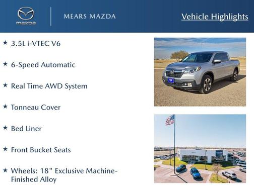 2017 Honda Ridgeline RTL