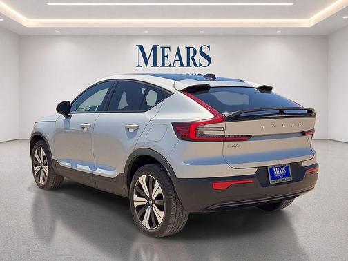 Silver Dawn Metallic 2023 Volvo C40 Recharge Pure Electric Twin Core