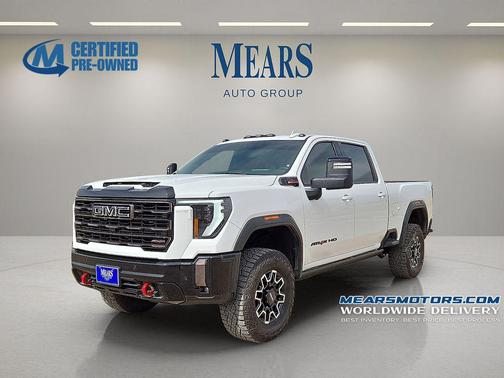Summit White 2024 GMC Sierra 2500 AT4X