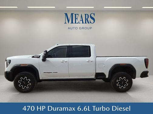 Summit White 2024 GMC Sierra 2500 AT4X