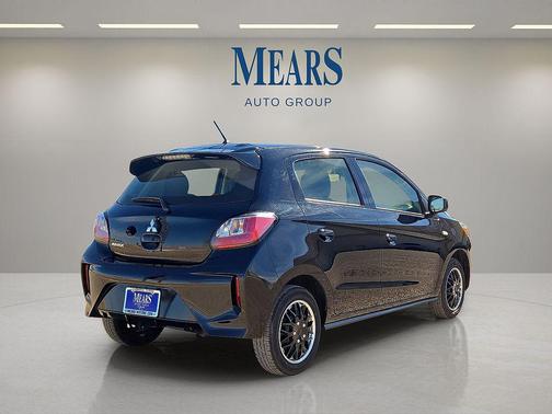 Jet Black Metallic 2024 Mitsubishi Mirage ES