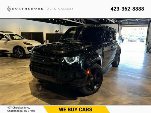 Santorini Black Metallic 2023 Land Rover Defender 110 V8