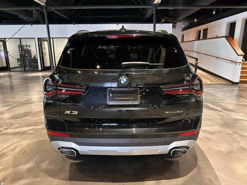 Black Sapphire Metallic 2024 BMW X3 xDrive30i