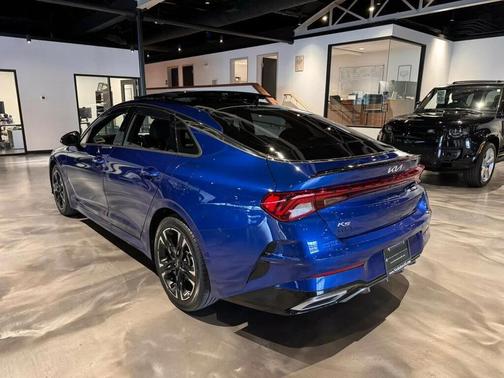 Sapphire Blue 2022 Kia K5 GT-Line