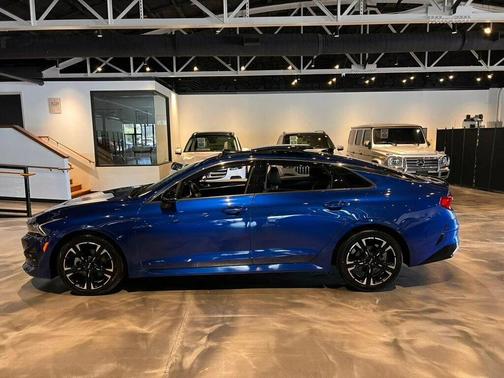 Sapphire Blue 2022 Kia K5 GT-Line