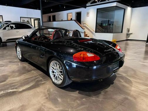 Basalt Black Metallic 2002 Porsche Boxster S/6SpeedManual/HtdSeats/PowerTop/XenonHeadLamps/RearDefroster