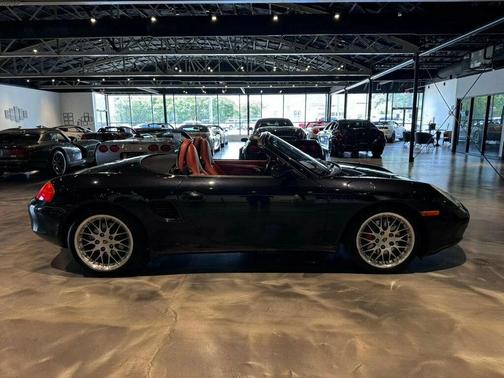Basalt Black Metallic 2002 Porsche Boxster S/6SpeedManual/HtdSeats/PowerTop/XenonHeadLamps/RearDefroster