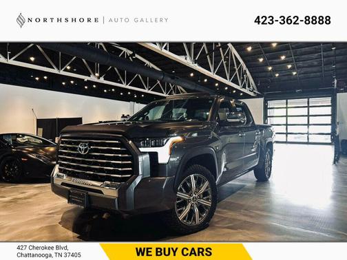 Magnetic Gray Metallic 2024 Toyota Tundra Hybrid Capstone