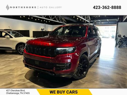 Velvet Red Pearlcoat 2024 Jeep Wagoneer L Series II Carbide 4x4