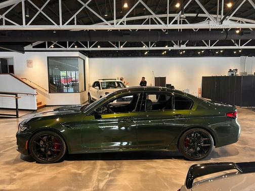 San Remo Green Metallic 2023 BMW M5 Competition