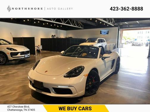 Carrara White Metallic 2019 Porsche 718 Boxster S