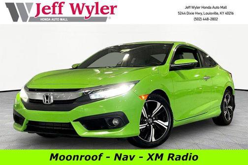 Energy Green Pearl 2017 Honda Civic Touring