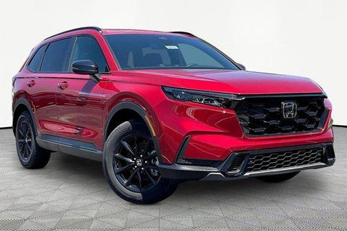 Radiant Red Metallic 2026 Honda CR-V Hybrid Sport-L AWD