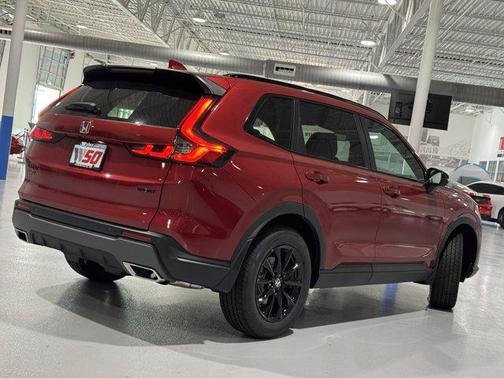 Radiant Red Metallic 2026 Honda CR-V Hybrid Sport-L AWD