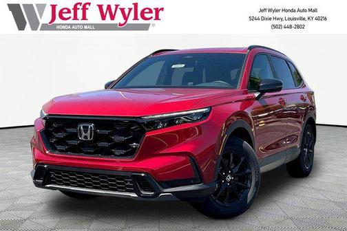 Radiant Red Metallic 2026 Honda CR-V Hybrid Sport-L AWD