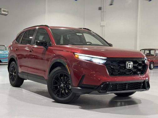 Radiant Red Metallic 2026 Honda CR-V Hybrid Sport-L AWD