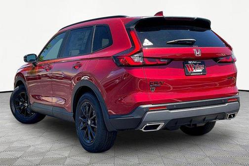 Radiant Red Metallic 2026 Honda CR-V Hybrid Sport-L AWD