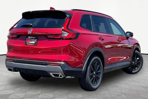 Radiant Red Metallic 2026 Honda CR-V Hybrid Sport-L AWD