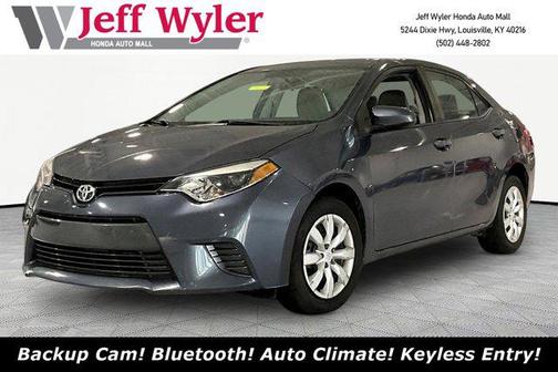 Slate Metallic 2016 Toyota Corolla LE